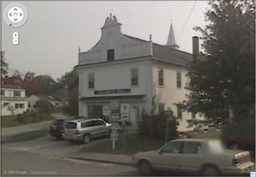 Atlantic Hall in Cape Porpoise, ME. Upstairs is where I attended my first conta dance in 1977.