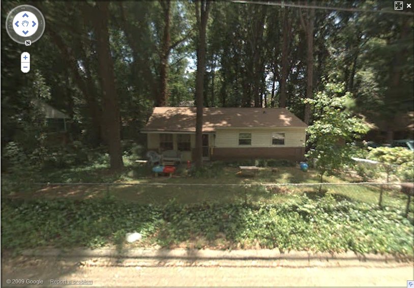 Habersham Drive, Athens, GA. 1987-1989.