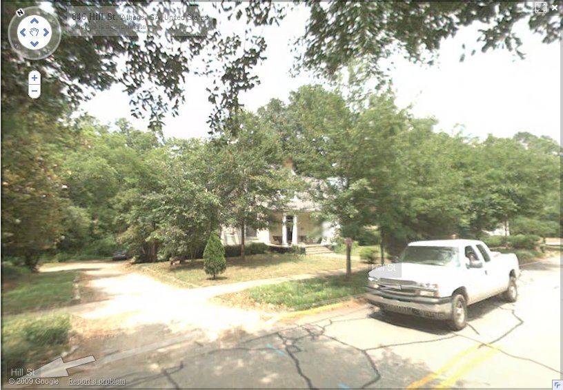Hill St., Athens, GA. I rented a room in this house in 1981.